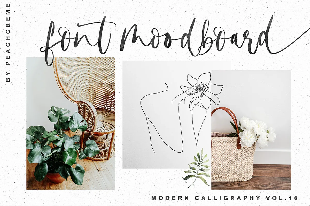 Bonjour font style preview