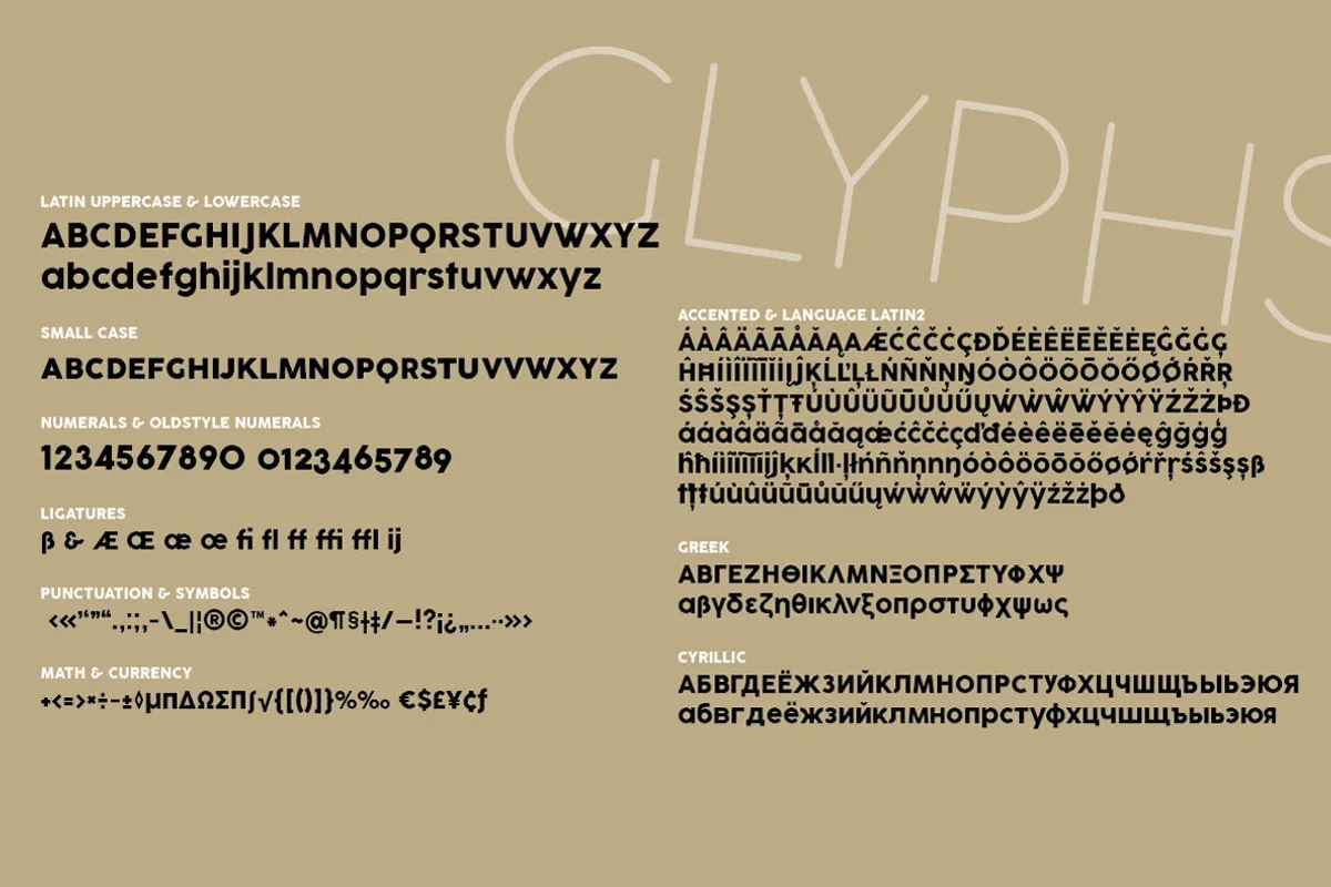 Cocogoose font preview — sample text