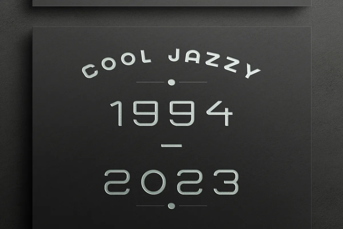 Cool Jazzy Font Cool Jazzy font alphabet, numbers and glyphs