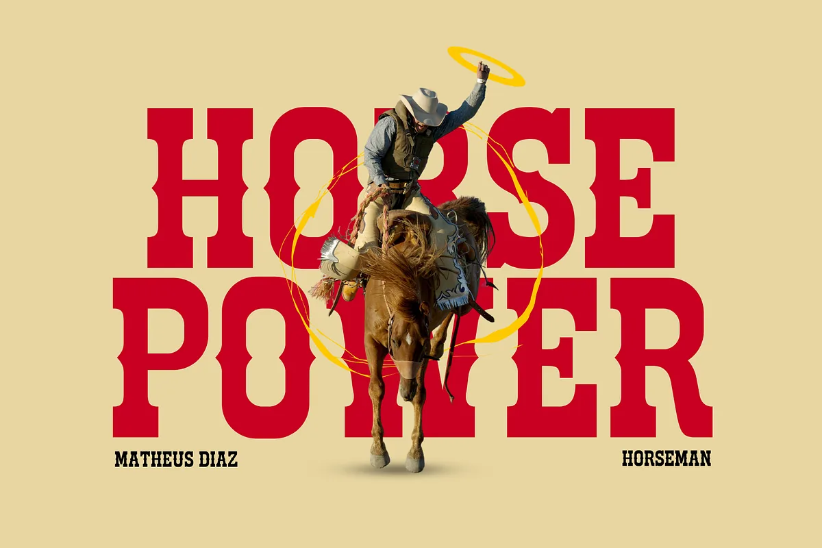 Cowboy Outlaw Font Cowboy Outlaw font style preview