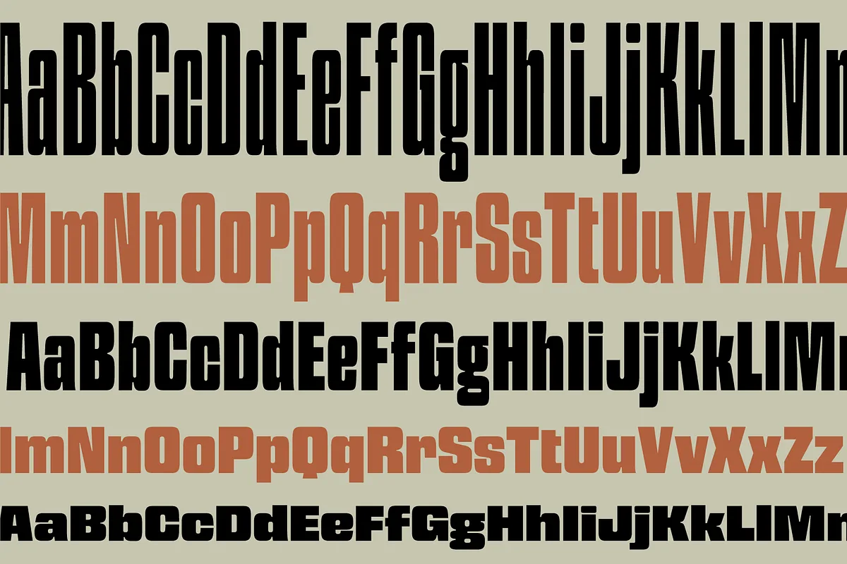 GW Grack Font GW Grack font alphabet, numbers and glyphs