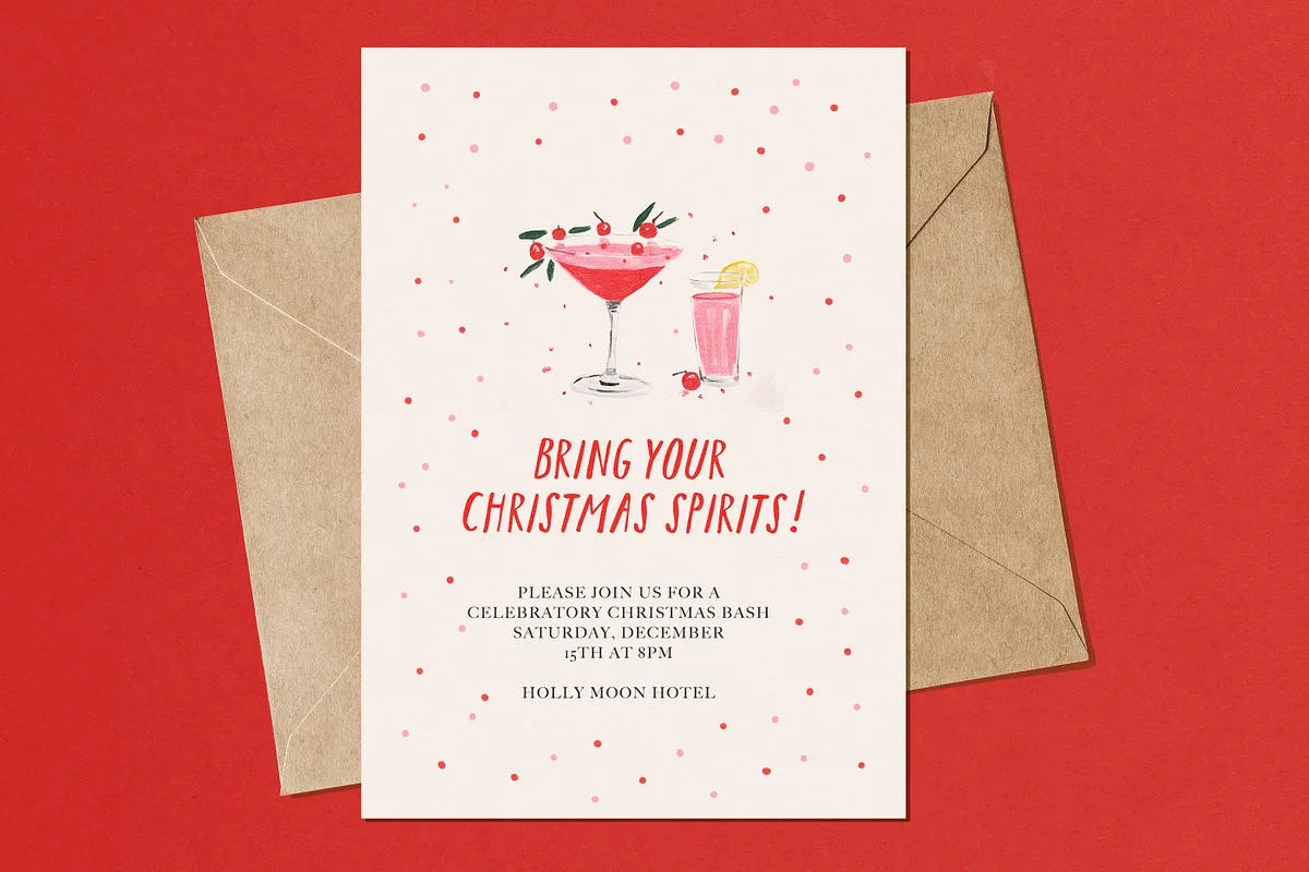 Holiday Spirit font style preview