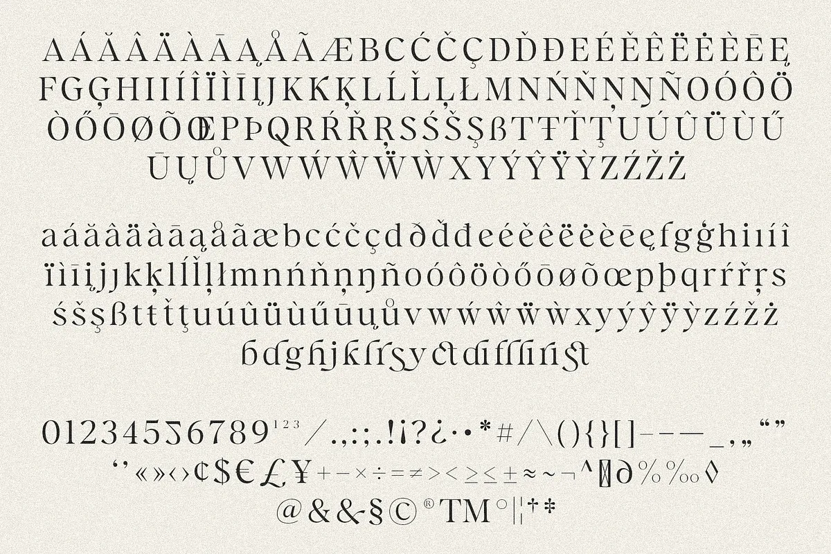 Kyrie font preview — sample text