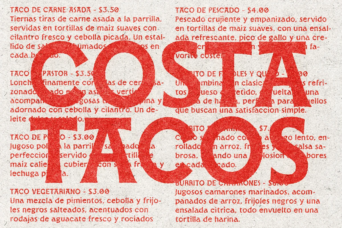 Las Flores Font Las Flores font preview — sample text