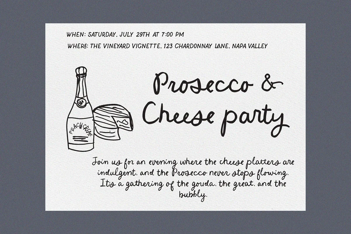 Limoncello Recipe Font Limoncello Recipe font style preview