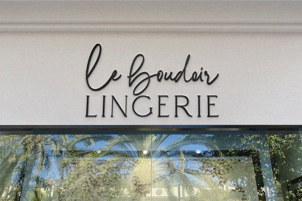 Luxe Atelier Font Luxe Atelier font preview — sample text