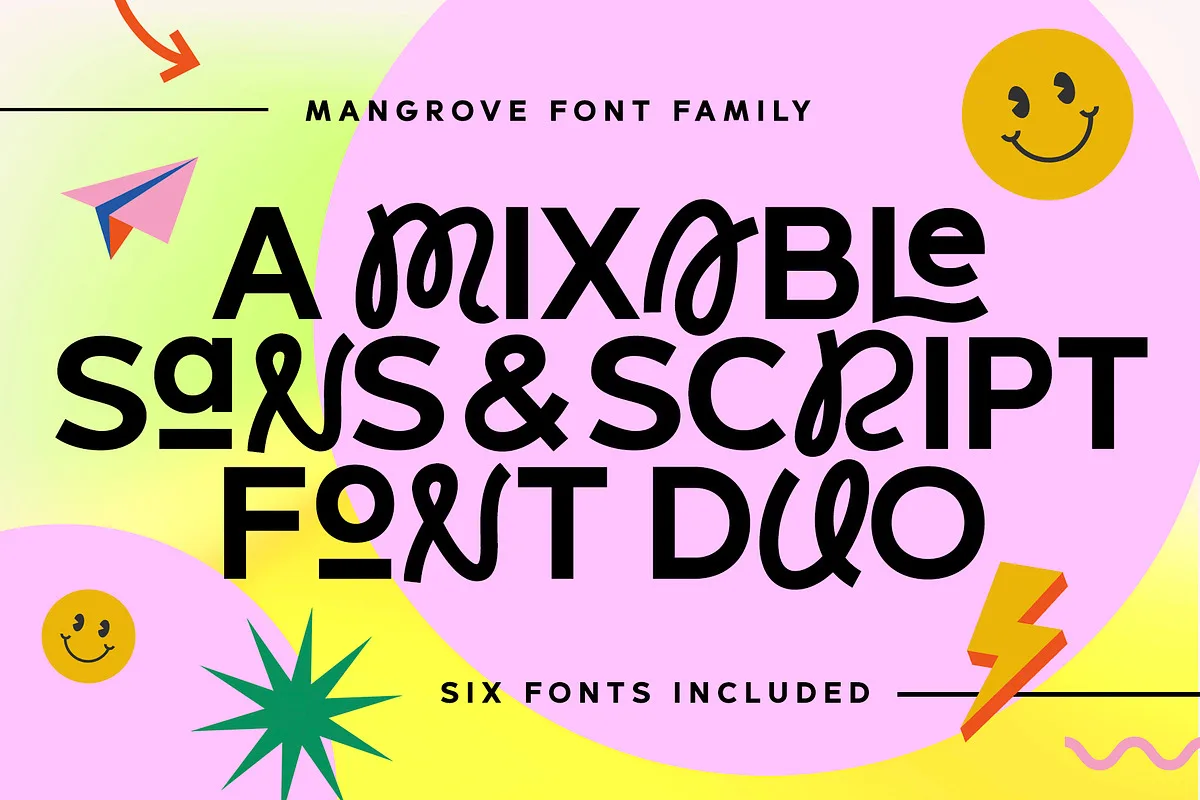 Mangrove Font Mangrove font style preview
