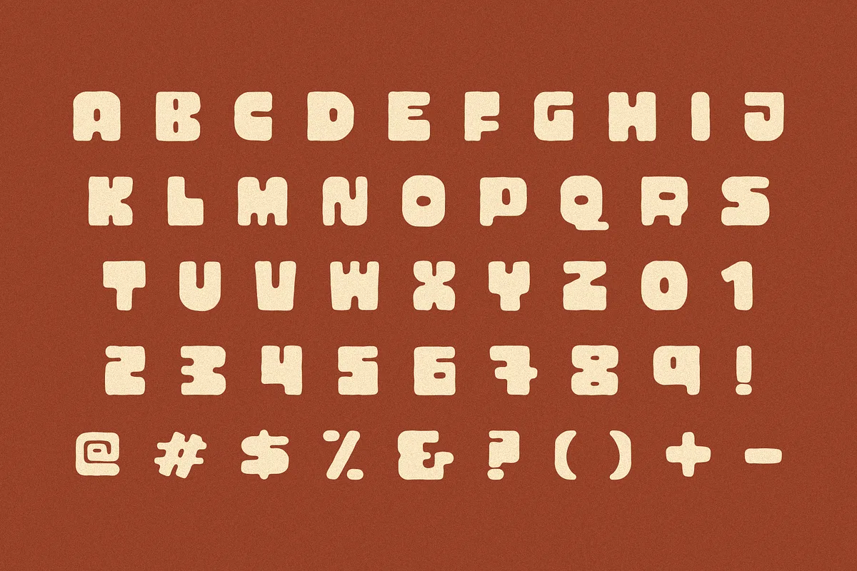 Marfa font style preview