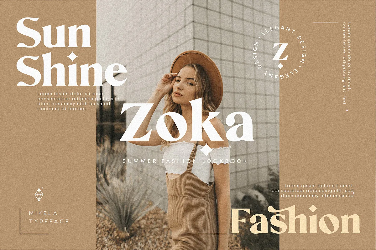 Mikela Font Mikela font style preview