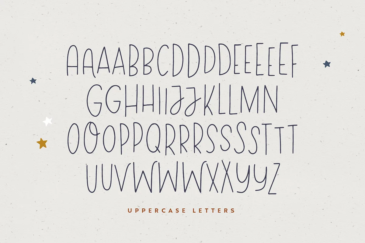 Miniu Font Miniu font style preview