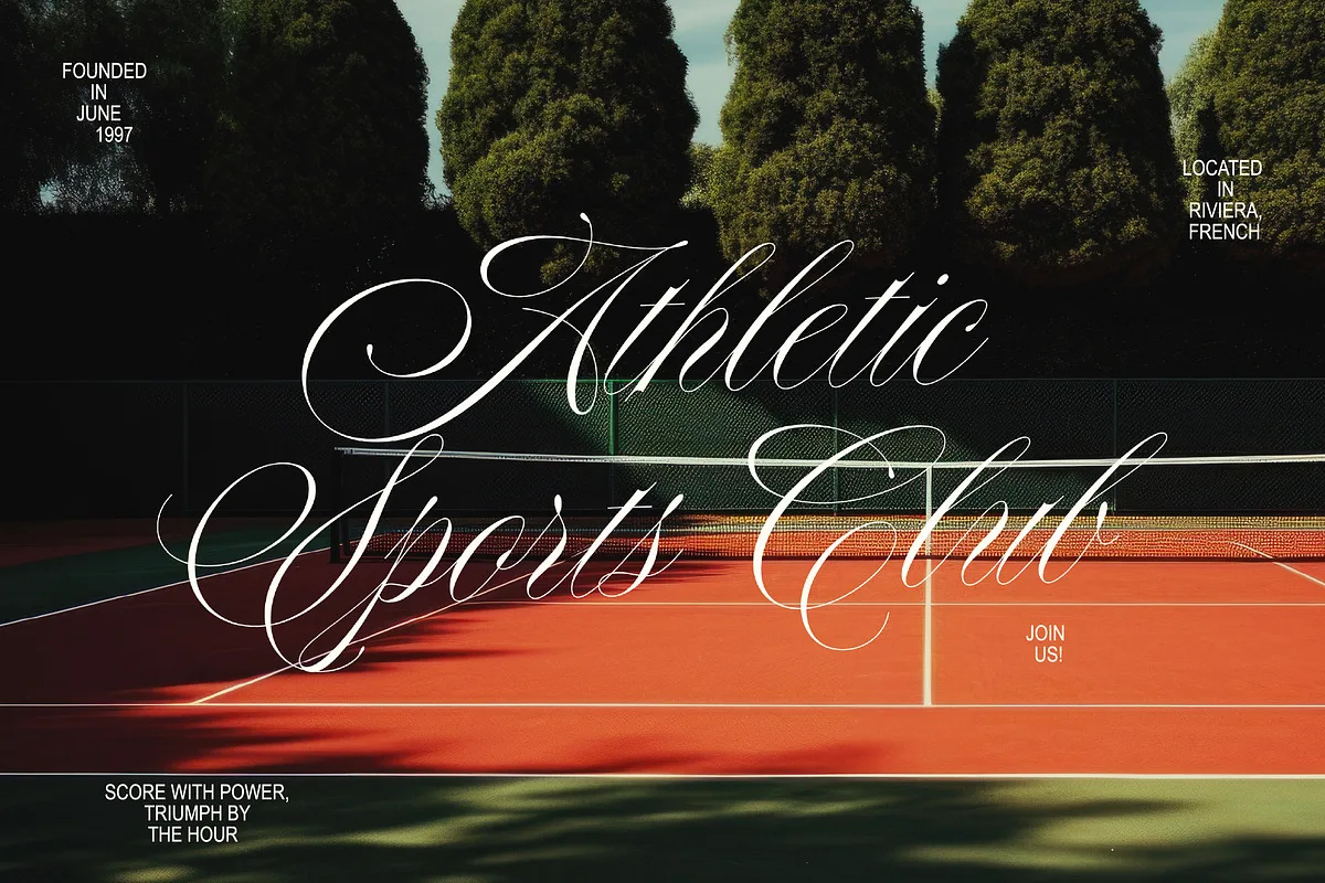 Monalisa Script font style preview