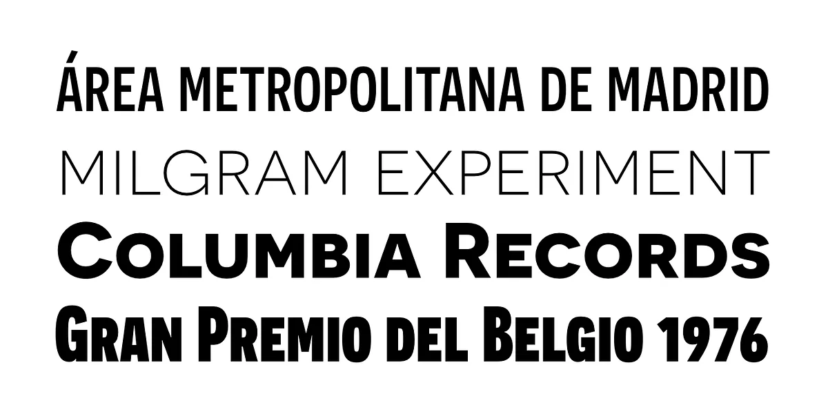 Novecento Sans Font Novecento Sans font preview — sample text
