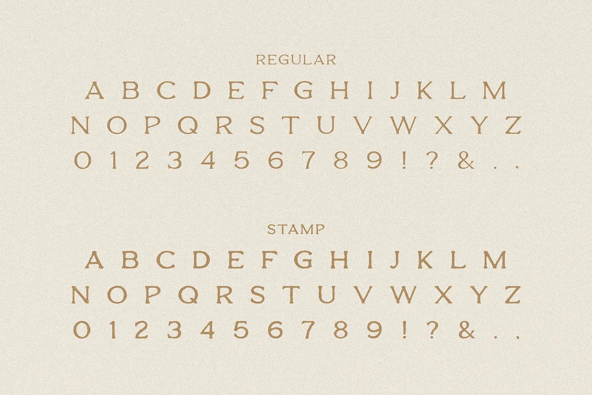 Redlands font preview — sample text