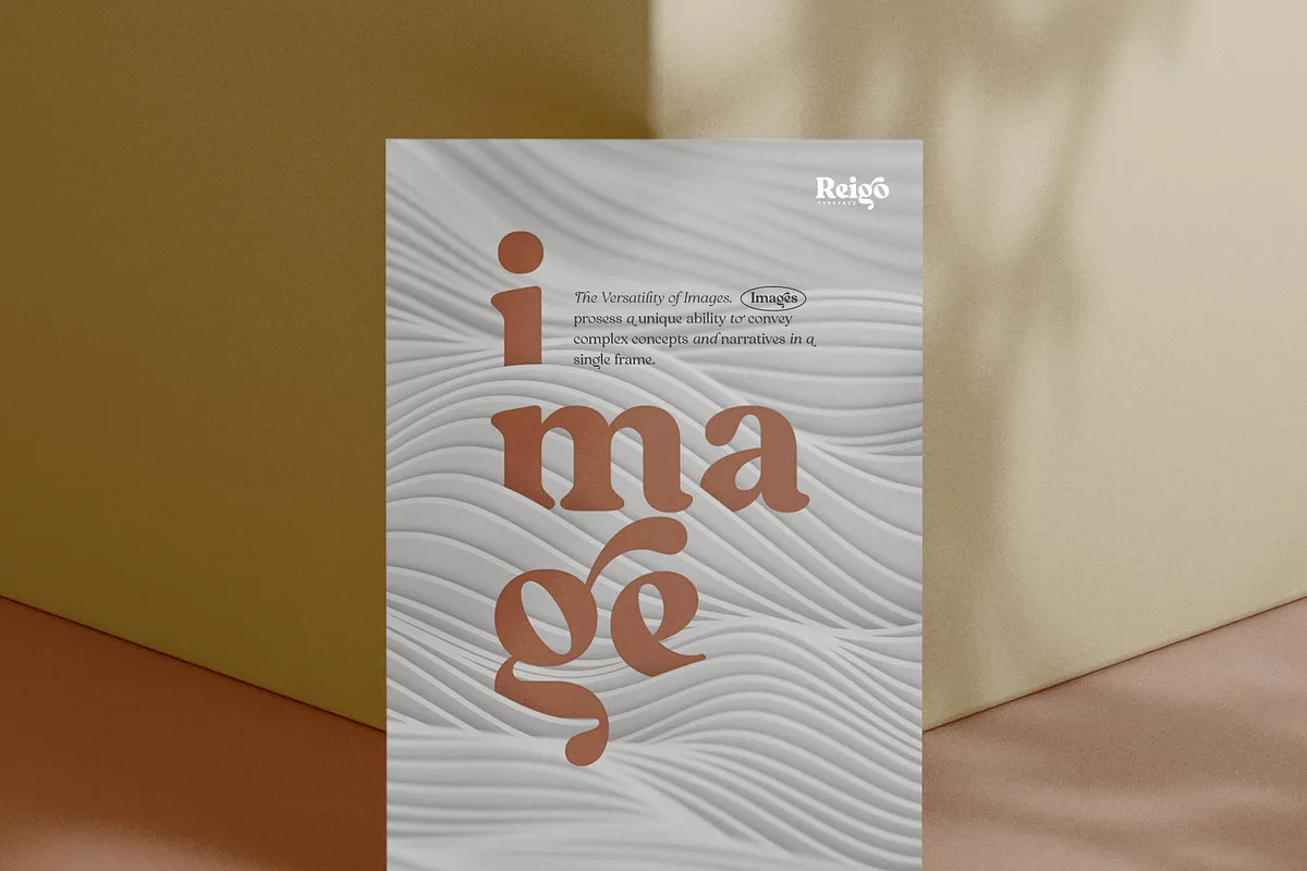 Reigo Font Reigo font alphabet, numbers and glyphs