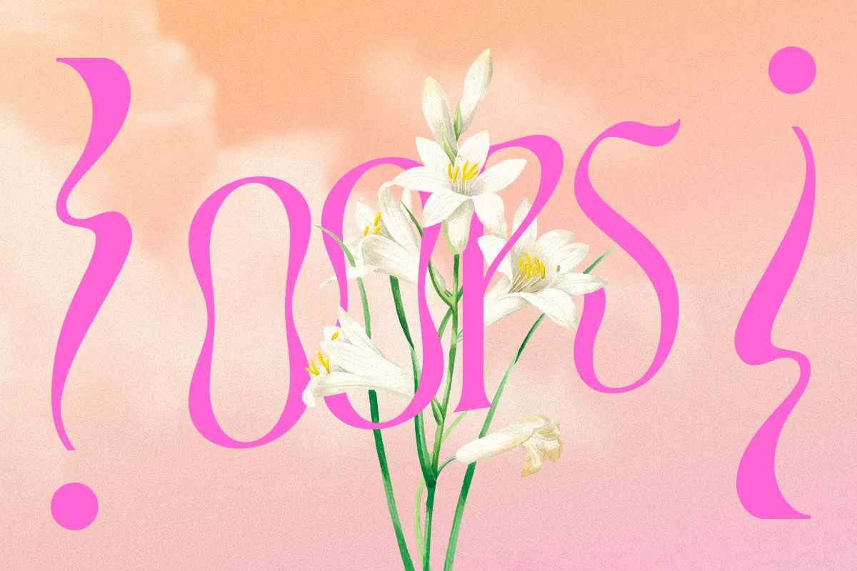 Tan Astoria font used in a design mockup