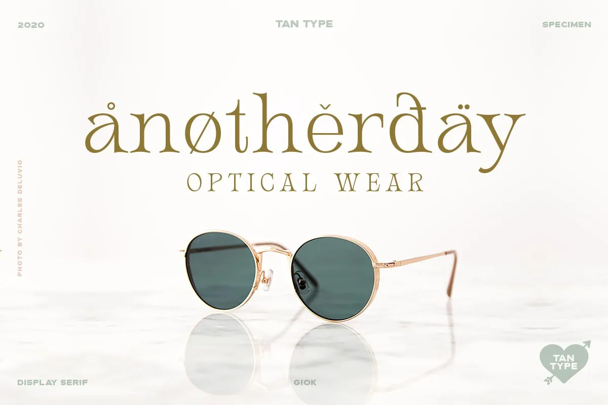 Tan Giok font preview — sample text