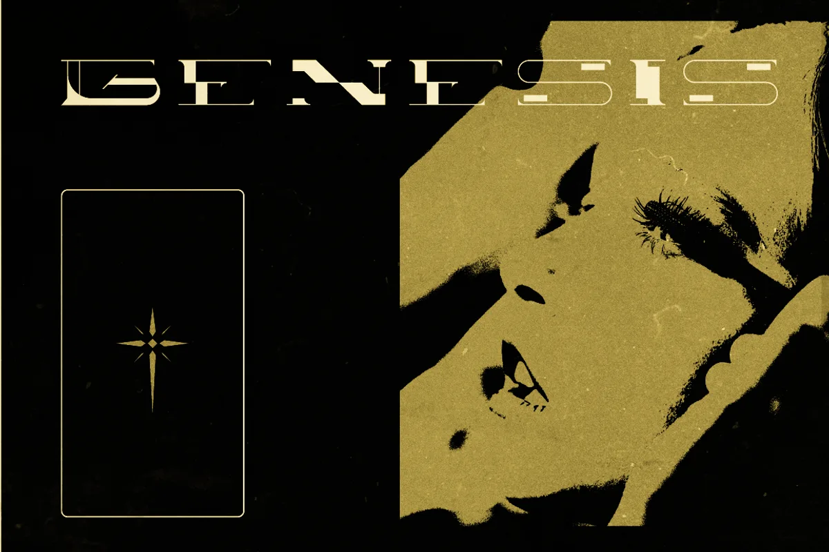 Yeezus font style preview